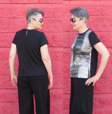 A Luxurious Silk Tee