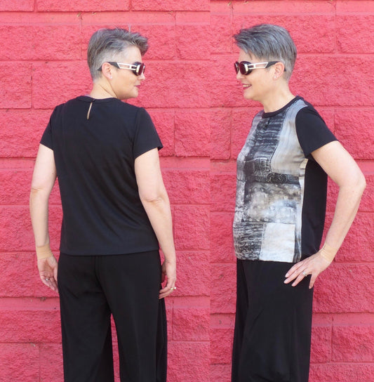 A Luxurious Silk Tee