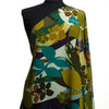 silk crepe, printed blouseweight 'golden cypress'