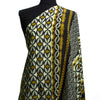 silk crepe, printed blouseweight 'saffron soirée'