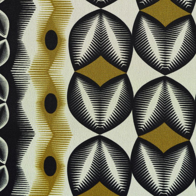 silk crepe, printed blouseweight 'saffron soirée'