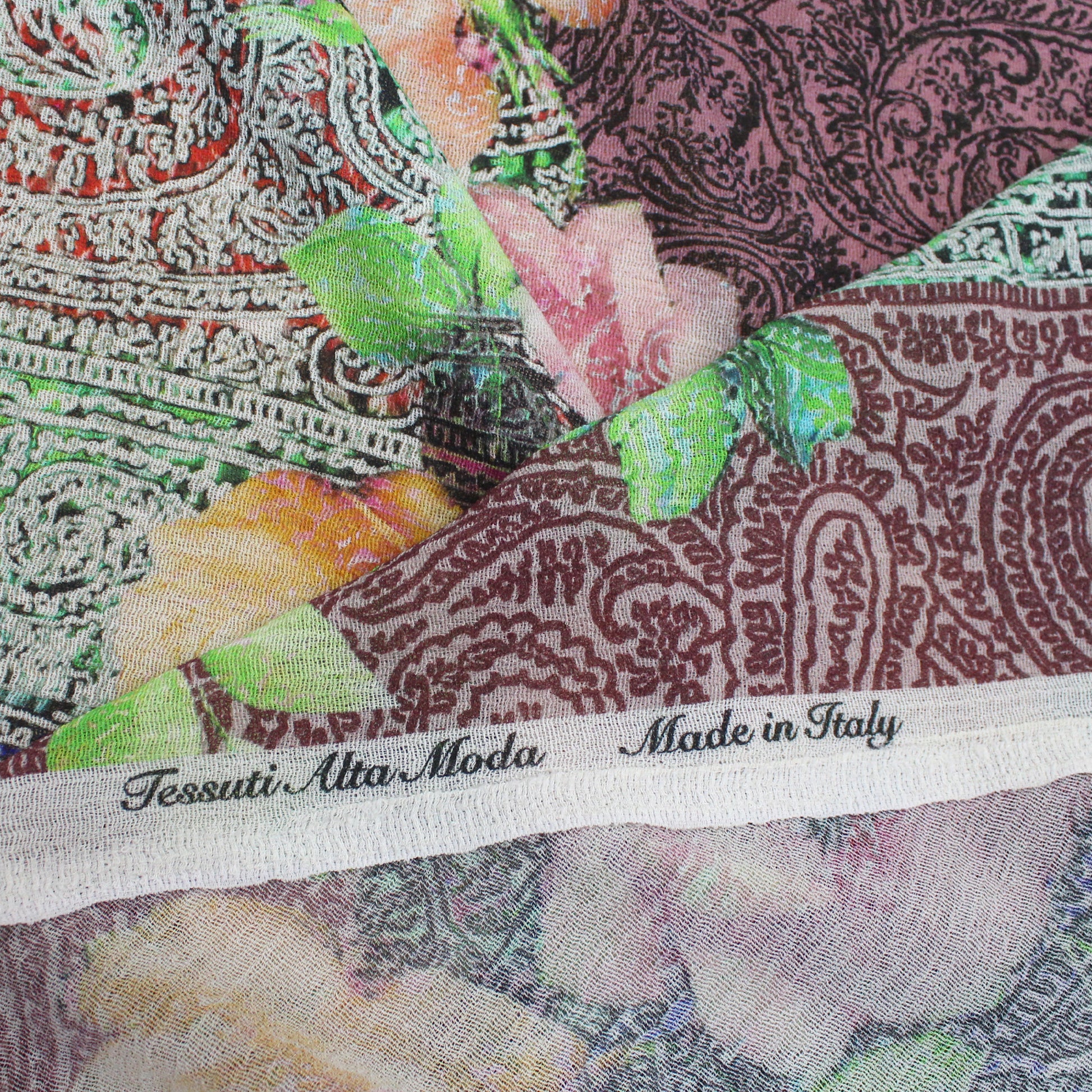 deadstock 'heirloom rose' mid-weight wool crepe panel