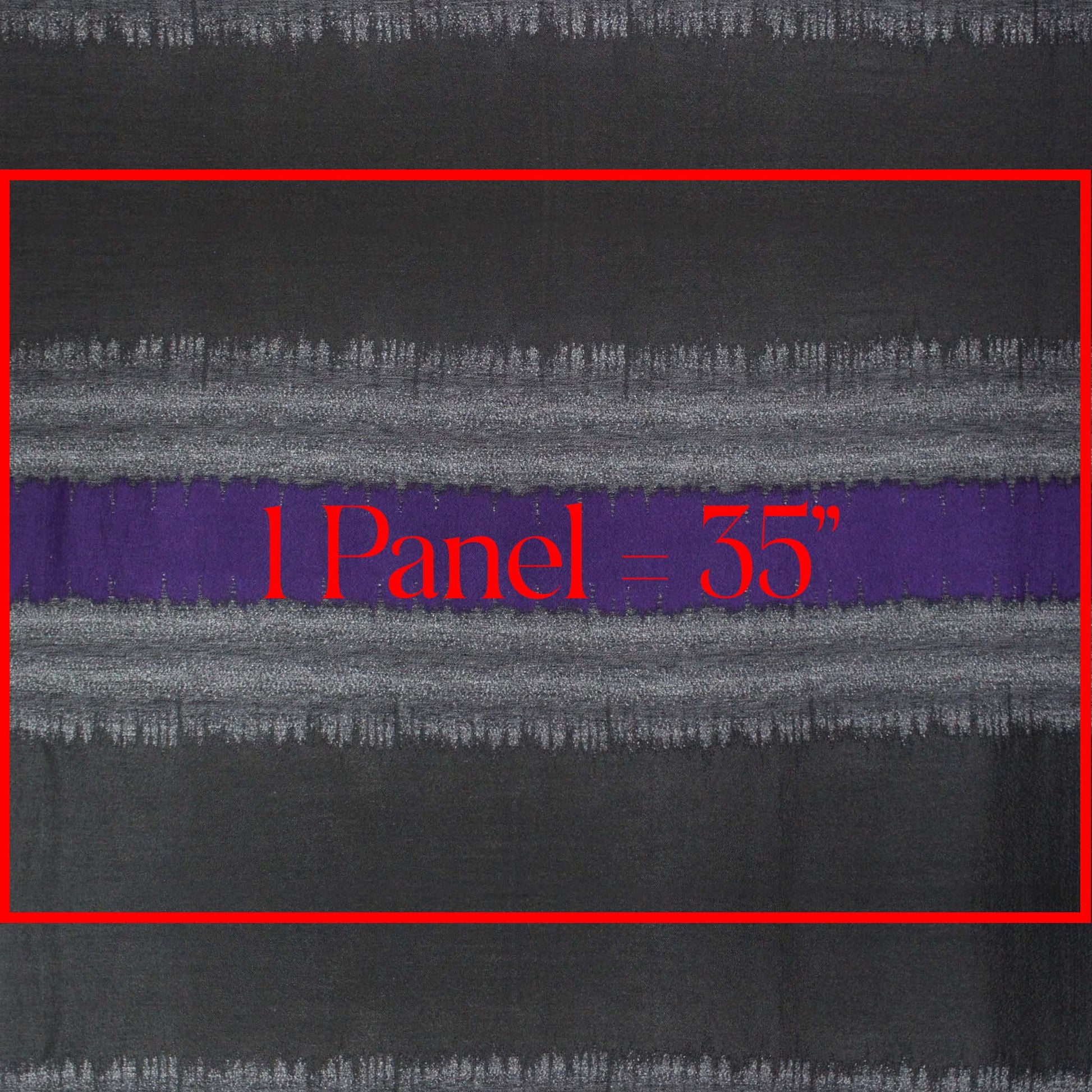 Italian 'amethyst climb' virgin wool blend boucle panel