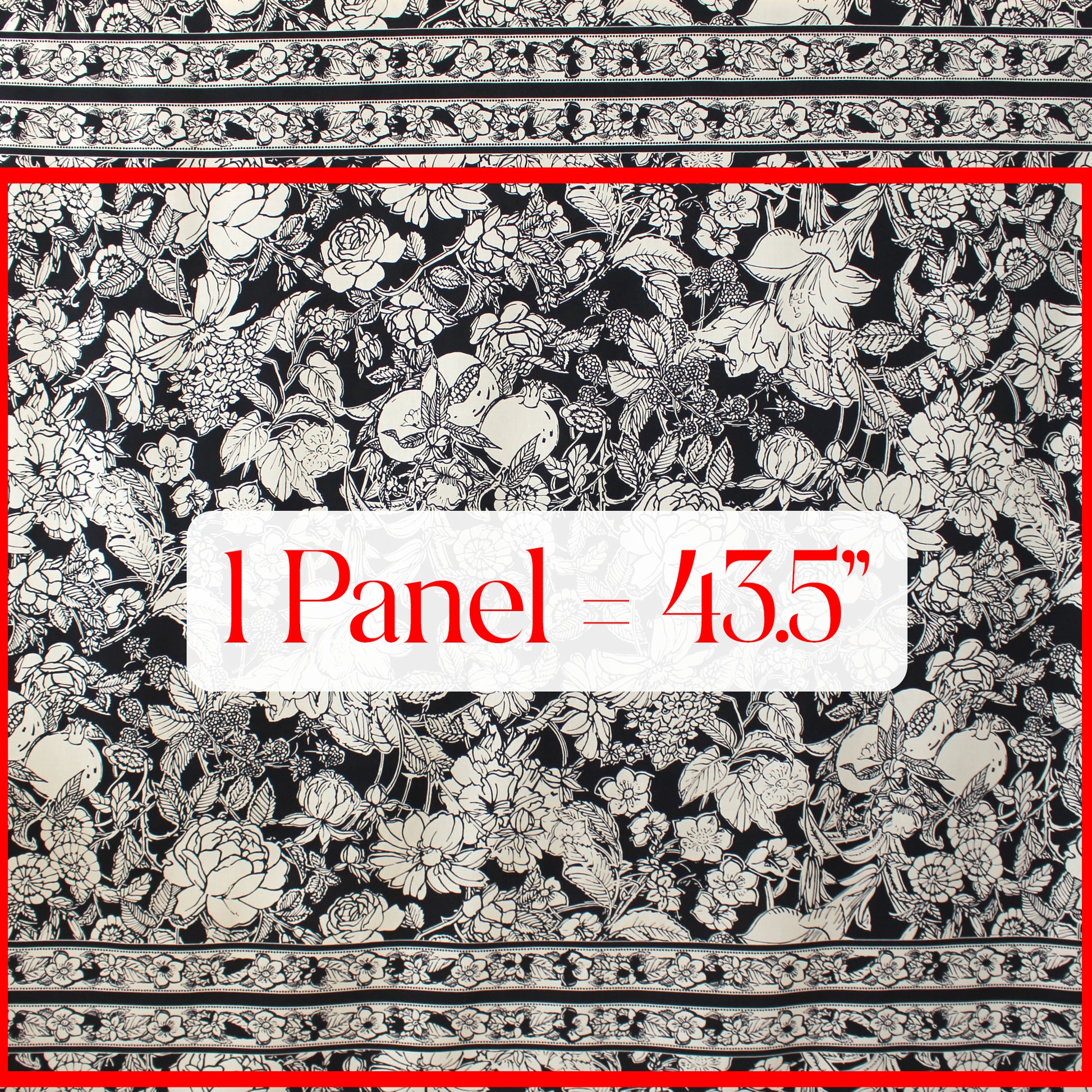 M@x Mara stretch cotton poplin border print