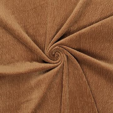 stretch cotton/modal corduroy, Oeko-Tex cert. - cashew