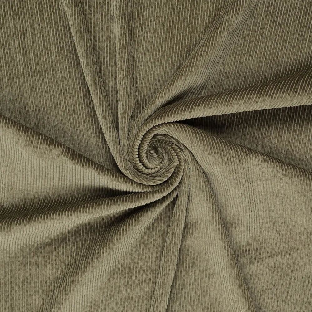 stretch cotton/modal corduroy, Oeko-Tex cert. - camo green