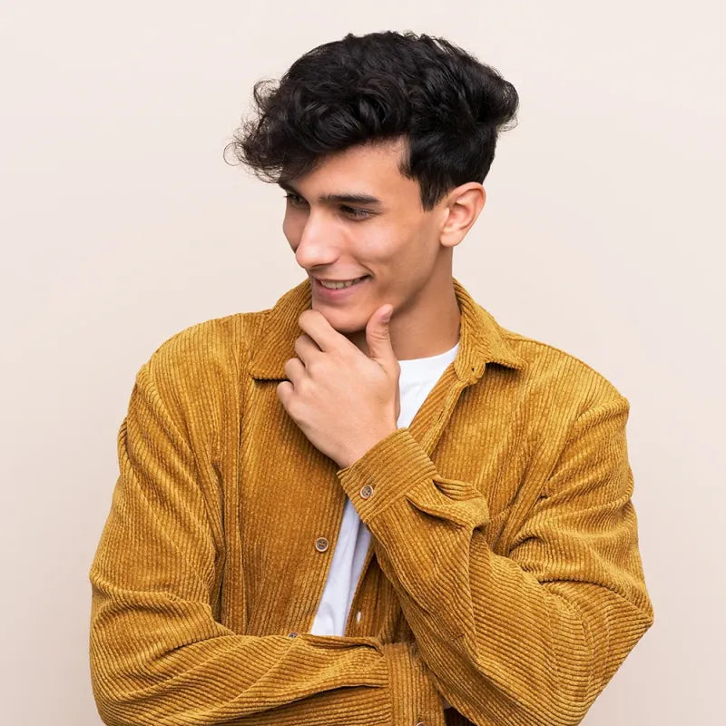 stretch cotton/modal corduroy, Oeko-Tex cert. - camo green