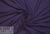 aubergine lightweight rayon jersey 4-way 1.25 yds