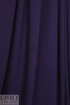 aubergine lightweight rayon jersey 4-way 1.25 yds