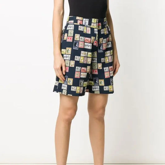 batiste, printed cotton woven 'il postino'