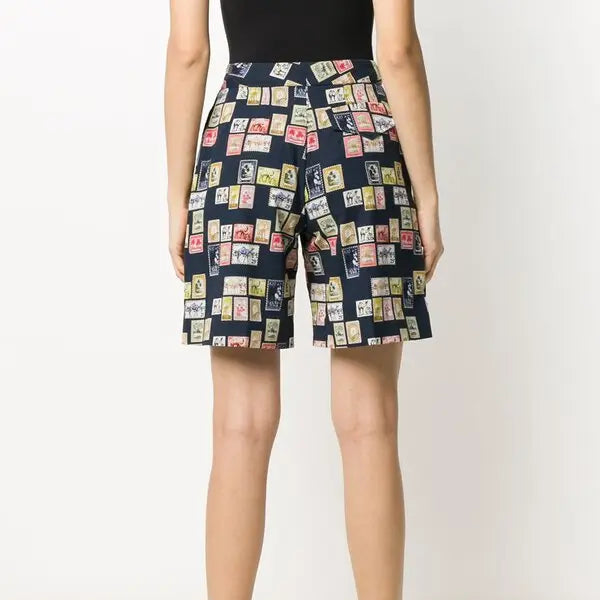batiste, printed cotton woven 'il postino'