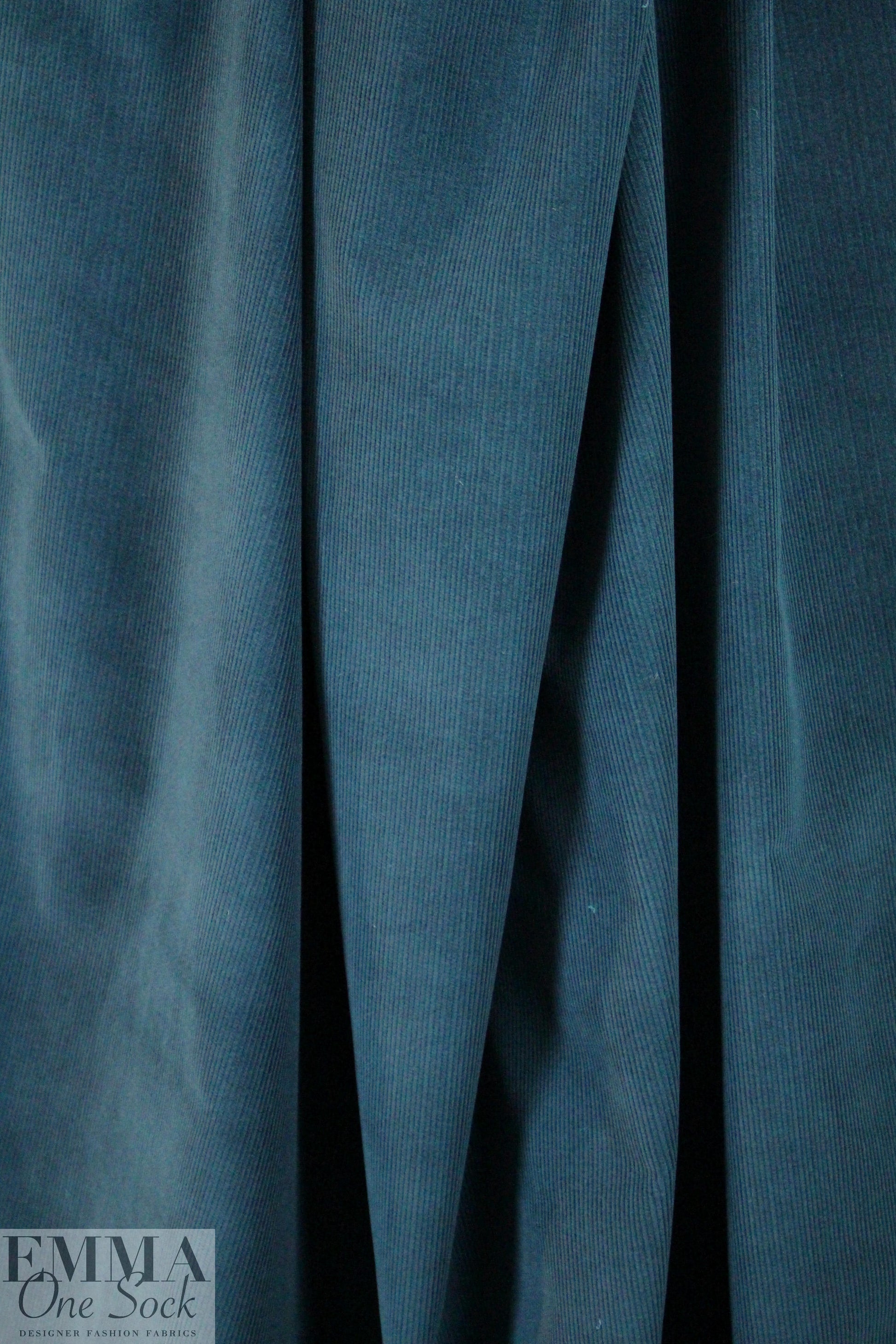 Derek L@m 12-wale corduroy - deep teal