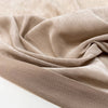 french stretch velvet mesh - sand
