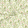 digital 'canvas bouquet' cotton canvas, Oeko-Tex cert.