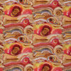 'starry night' drapey viscose blend doubleknit, Oeko-Tex cert. - coral