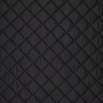 quilted 'diamond' denim jacketwear - black/blue