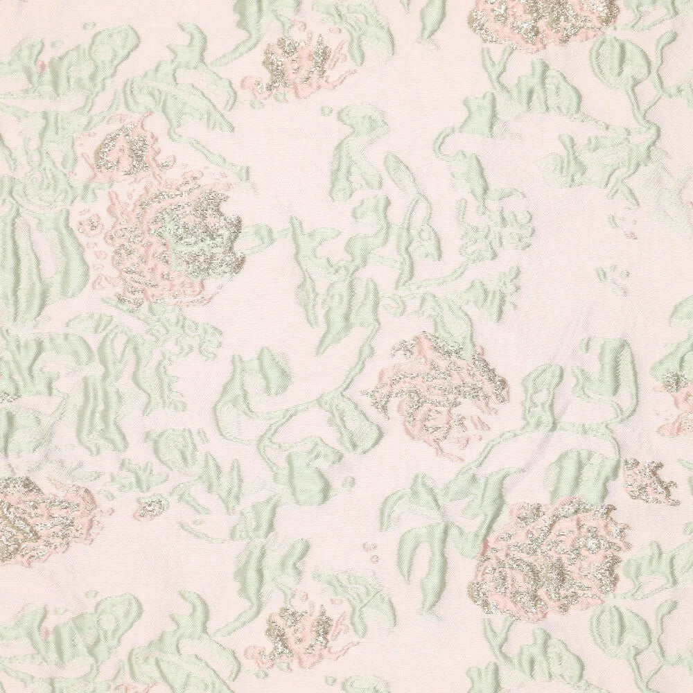 'softest spring' woven brocade, Oeko-Tex cert.