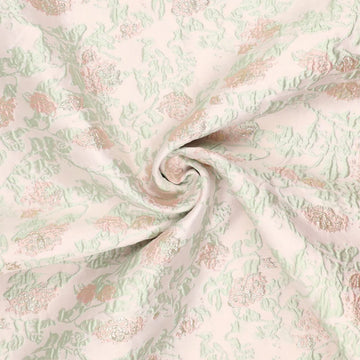 'softest spring' woven brocade, Oeko-Tex cert.
