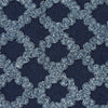 'ruffled lattice' all-cotton dimensional novelty denim, Oeko-Tex cert.