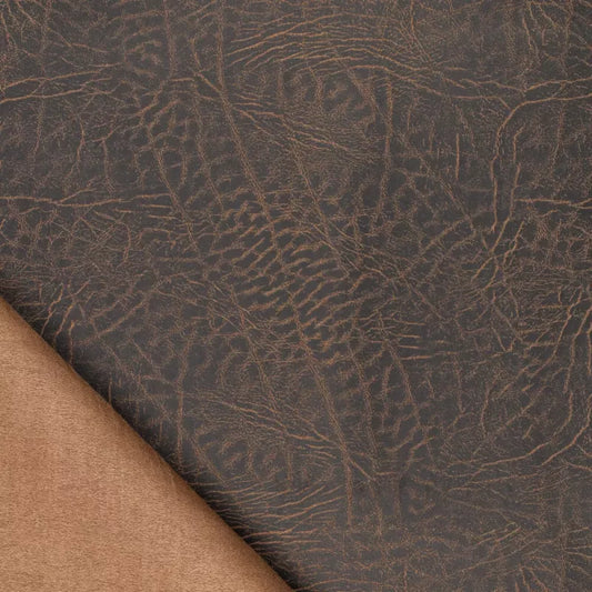 'gator skin' leather-look printed ponte doubleknit