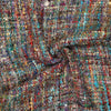handwoven cotton/viscose multi-yarn woven