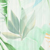 'aura' overprinted jacquard viscose woven - green