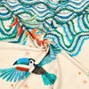 'twill toucan' drapey viscose woven - sand