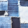 'denim fusion ' printed stretch cotton denim, Oeko-Tex cert.