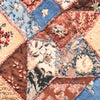 'rose patch' printed stretch cotton denim, Oeko-Tex cert