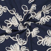 'loom en light' embroidered cotton voile, Oeko-Tex cert.
