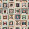 'heirloom patch' woven jacquard tapestry