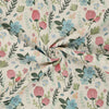 'vintage floral' woven jacquard tapestry