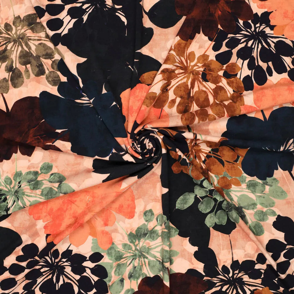'botanic' viscose/Spandex jersey, Oeko-Tex cert.