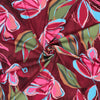 'vineyard blooms' viscose stretch twill, Oeko-Tex cert.