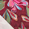 'vineyard blooms' viscose stretch twill, Oeko-Tex cert.