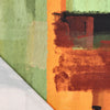 'brushstrokes' stretch drapey viscose woven