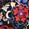 'ornamental' stretch viscose woven - red