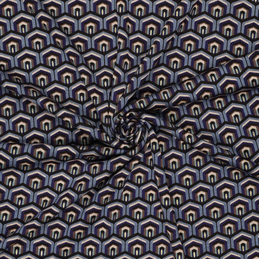 'half diamond' drapey viscose blend doubleknit, Oeko-Tex cert.