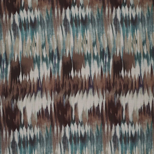 'mirage' printed viscose woven, Oeko-Tex cert. - dusty teal