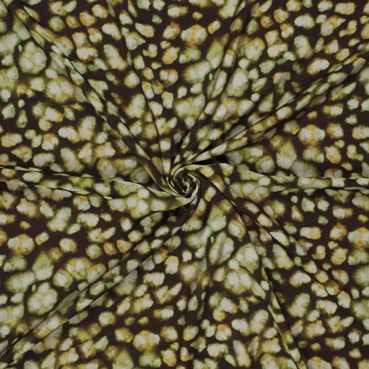 'roya' printed viscose woven - green