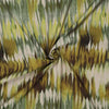 'mirage' printed viscose woven, Oeko-Tex cert. - green