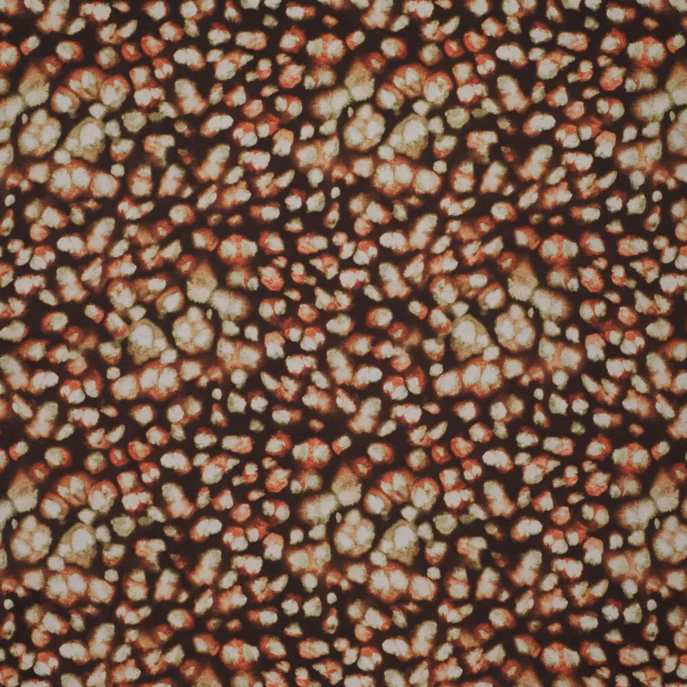 'roya' printed viscose woven - spice