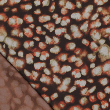 'roya' printed viscose woven - spice