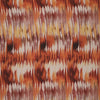 'mirage' printed viscose woven, Oeko-Tex cert. - pumpkin spice