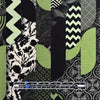 Dutch digital 'east-meets-west' cotton knit Oeko-Tex cert. .75 yds