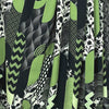 Dutch digital 'east-meets-west' cotton knit Oeko-Tex cert. .75 yds