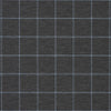 'windowpane/stripe' reversible viscose blend ponte - graphite/blue