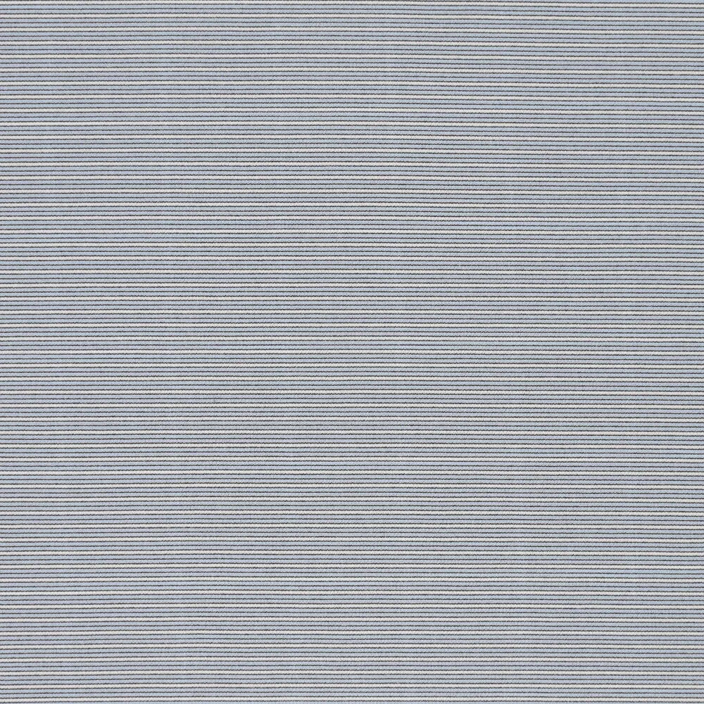 'windowpane/stripe' reversible viscose blend ponte - graphite/blue