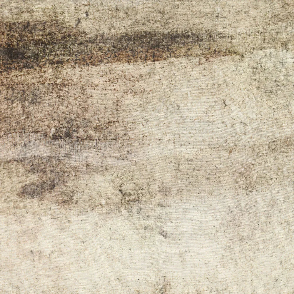 'limestone' printed viscose shantung, Oeko Tex cert.