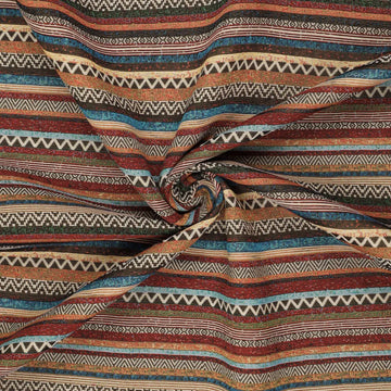 'terrawave' woven jacquard tapestry